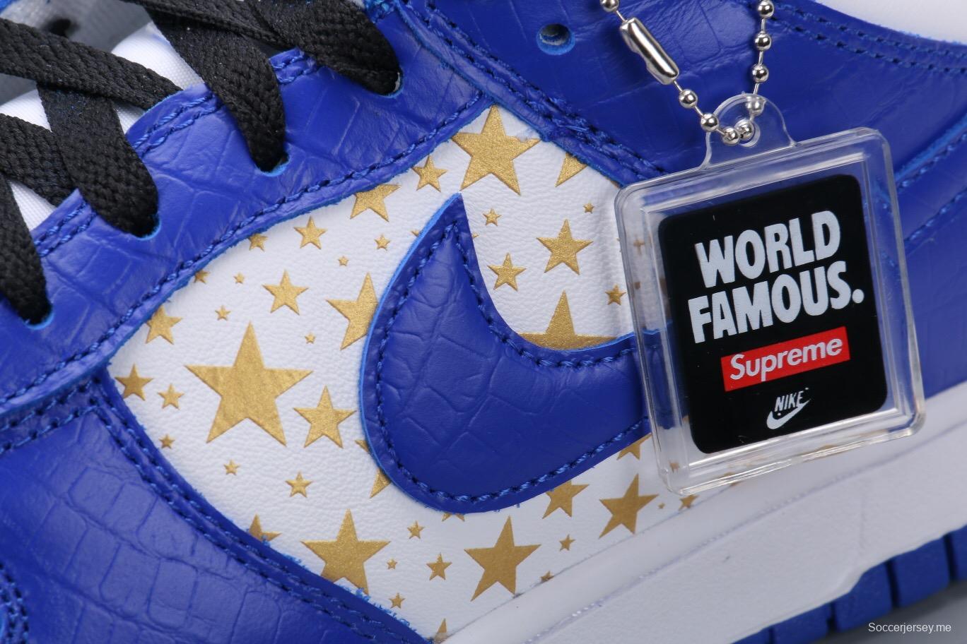 Supreme X Nike SB Dunk Low “Hyper Royal”