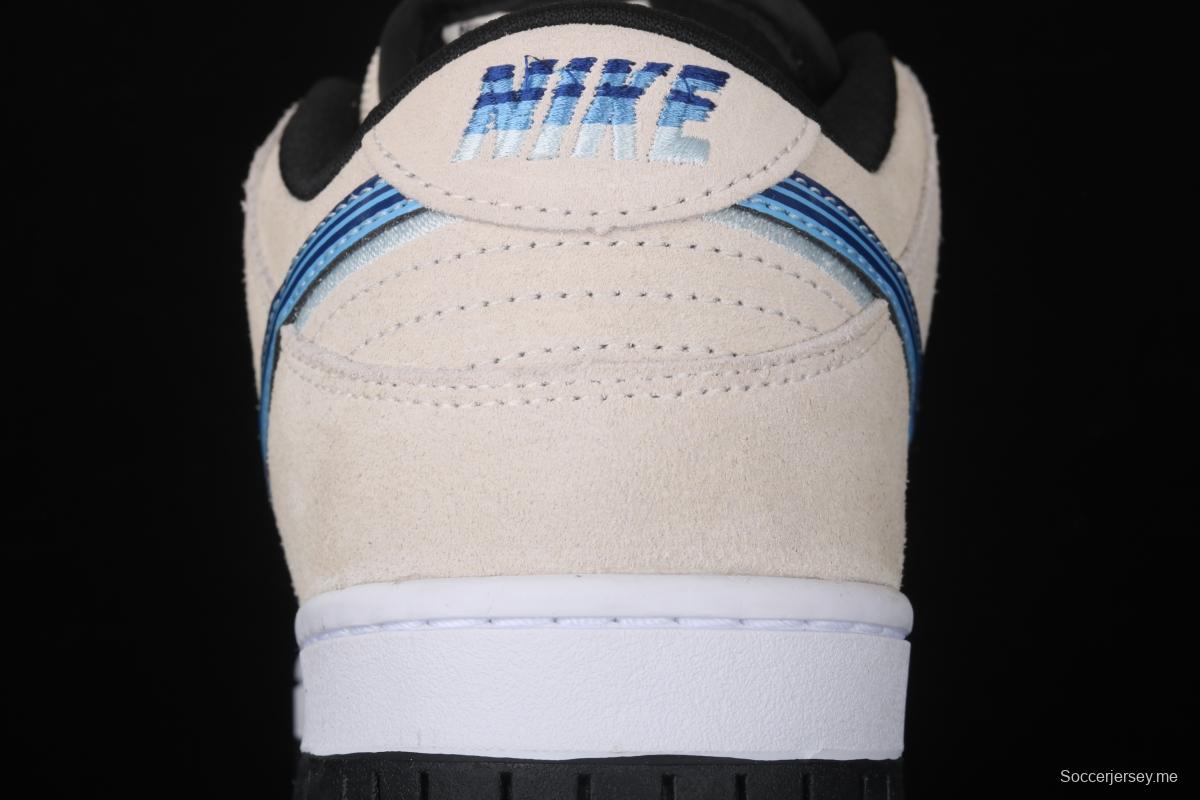 NIKE DUNK SB Low Pro road travel blue hook white blue low-top men's casual board shoes CT6688-200