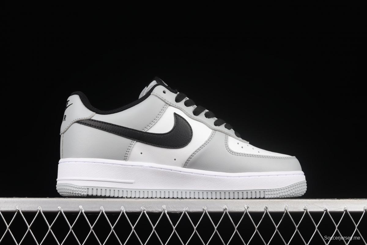 NIKE Air Force 1 Low smoke ash color matching head layer low top casual board shoes CN6403-105