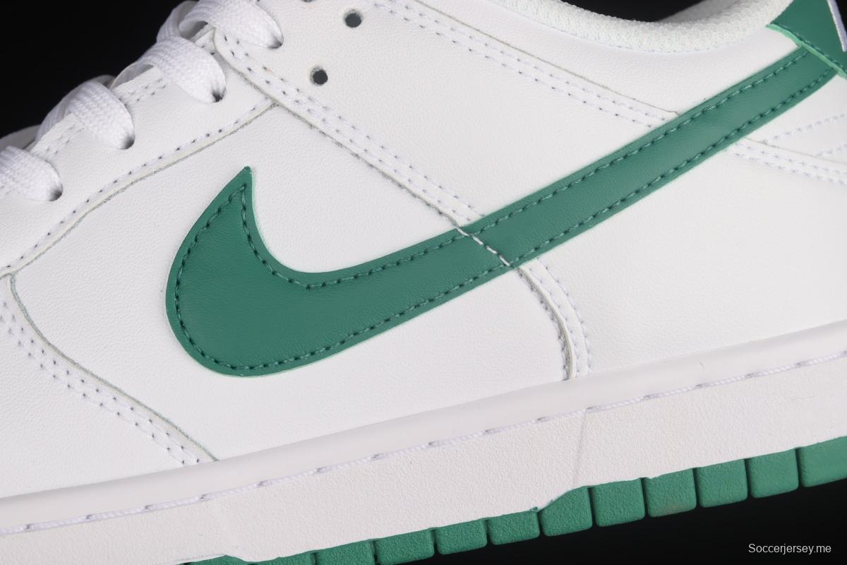 NIKE SB DUNK Low White and Green Celtic SB Slam Dunk Series low-side leisure sports skateboard shoes DD1503-112