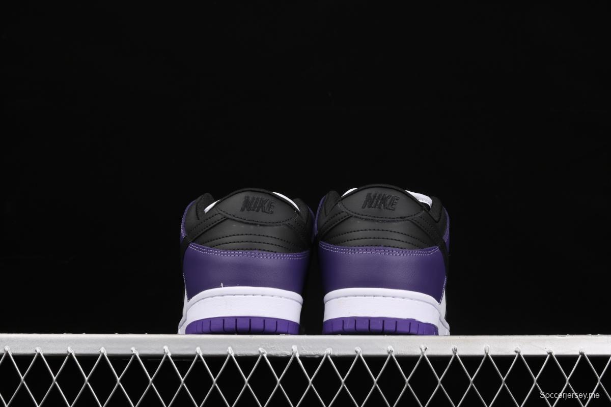 NIKE SB DUNK Low Court Purple black and purple North Carolina low-top leisure sports skateboard shoes BQ6817-500