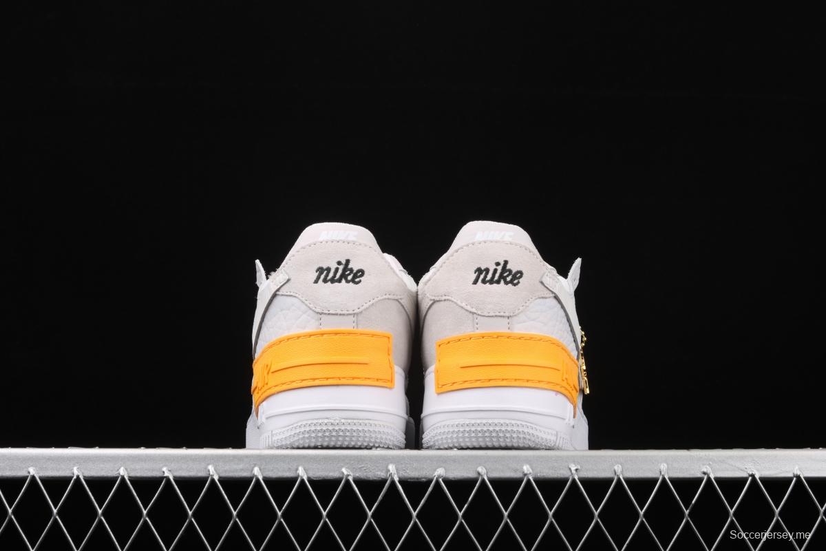 NIKE Air Force 1 ShAdidasow light weight heightened low-top 100-board shoes CU3446-001