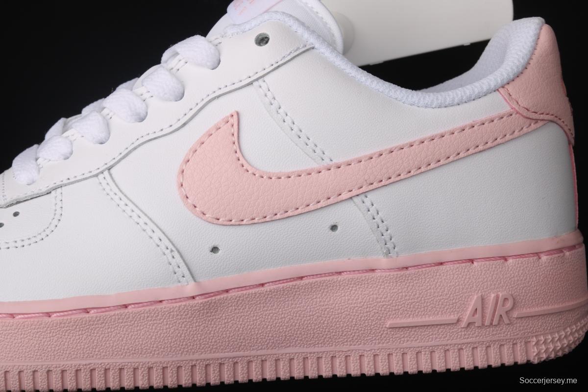 NIKE Air Force 1 Low GS girl powder accessories low upper board shoes CV7663-100