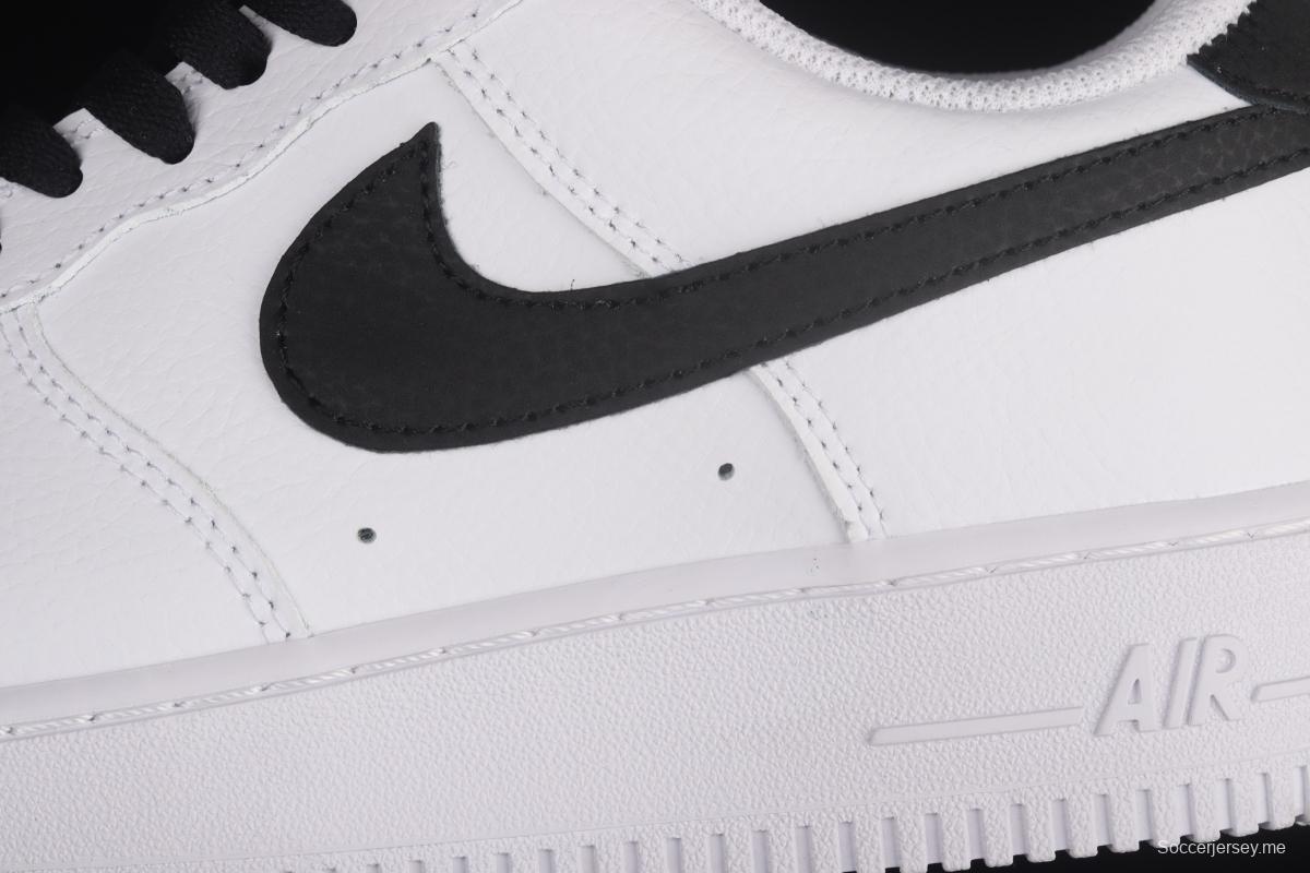 NIKE Air Force 1o07 Low AN20 classic white and black low-top casual board shoes CT2302-100