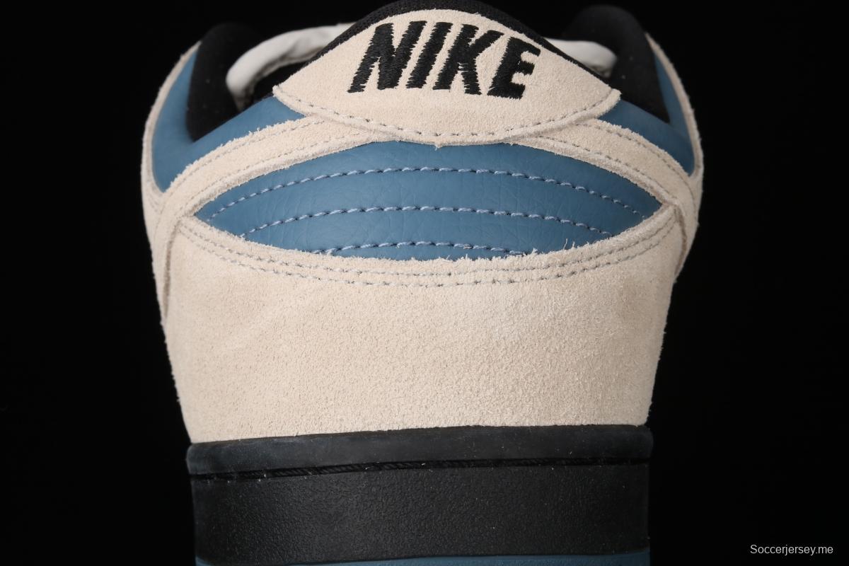 NIKE DUNK Low SB Pro blue and white dunk series low side leisure sports skateboard shoes BQ6817-200