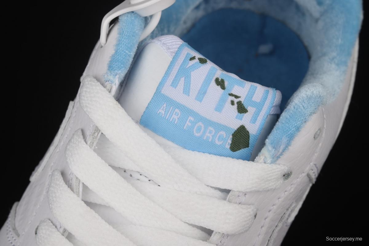 Kith x Air Force 1 Low Hawaiian limited color matching low upper shoes DC9555-100