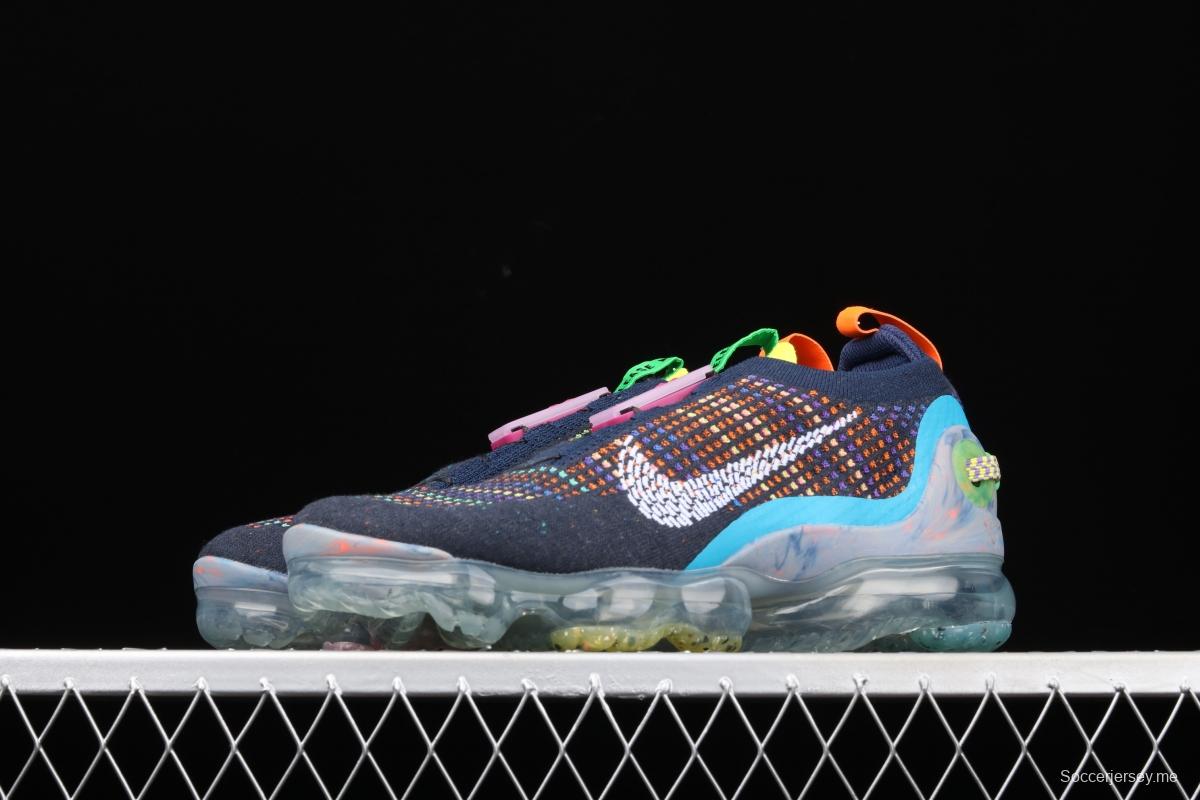 NIKE Air Vapormax 2020 Flyknit fly-woven fast tie full-palm air cushion jogging shoes CJ6740-400