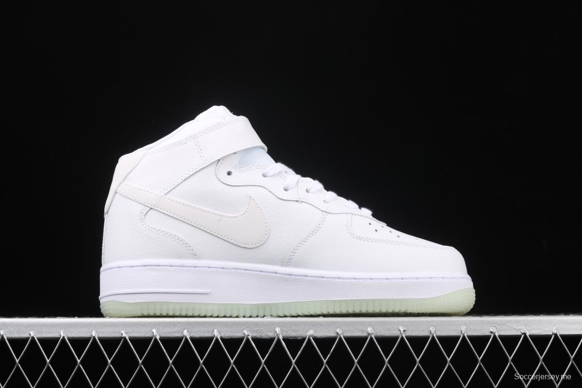 NIKE Air Force 11607 ESS Night Light sole 3M reflective Zhongbang Leisure Board shoes AO2133-101