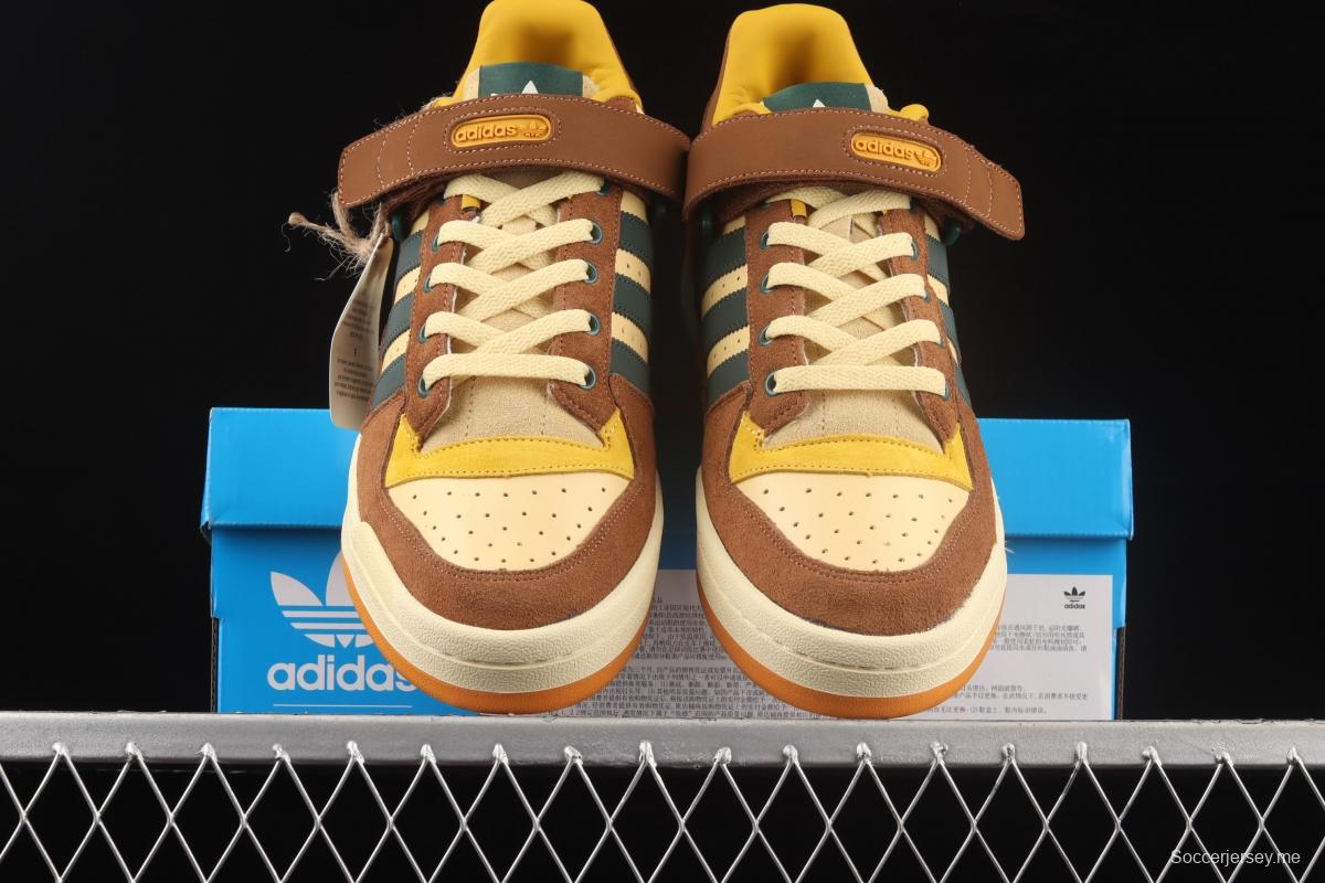 Adidas Forum 84 Low GW3486 popular single classic vintage basketball shoes