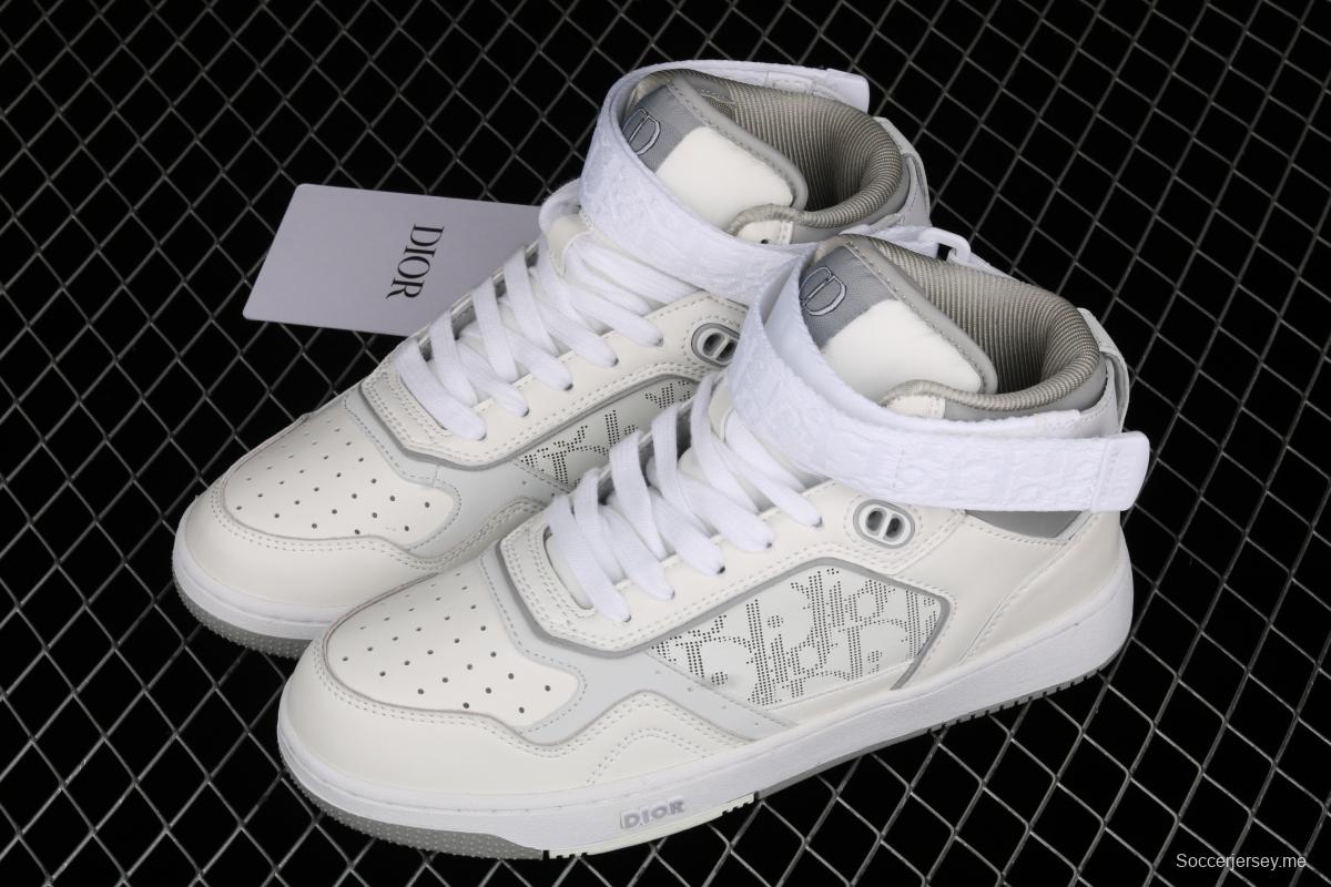 Dior B27 Mid-Top Calf Perfo all-star KAWS director supervises the production of high-end Dior upper board shoes V00348H068