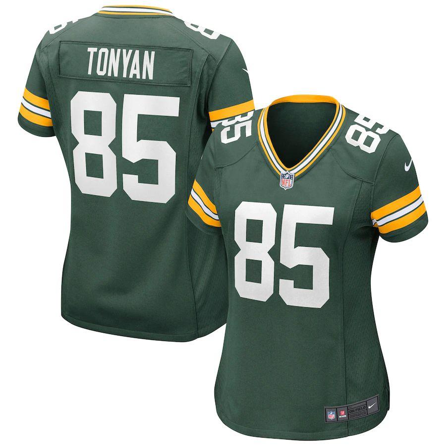 Women's Robert Tonyan Green Player Limited Team Jersey