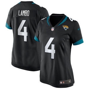 Women's Josh Lambo Black Player Limited Team Jersey