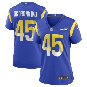 Women's Ogbonnia Okoronkwo Royal Player Limited Team Jersey