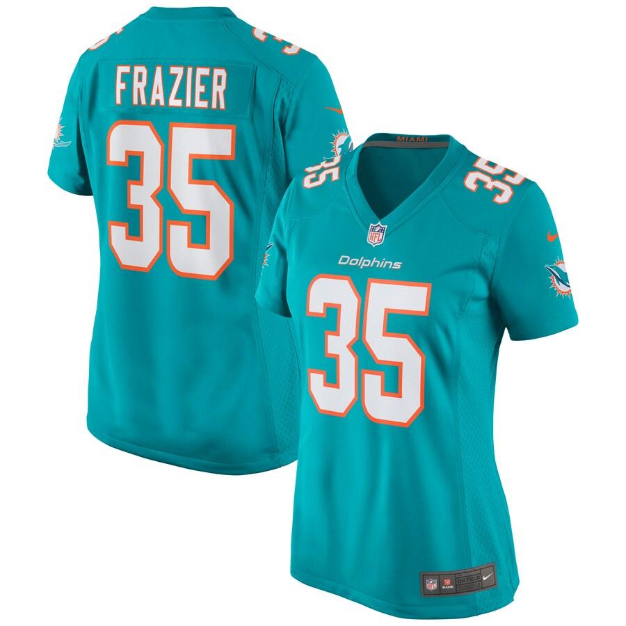 Women's Kavon Frazier Aqua Player Limited Team Jersey