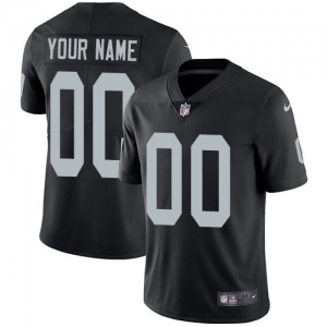 Men's Black Customized Limited Team Jersey