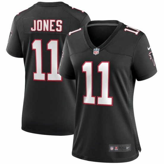 Women's Julio Jones Black Throwback Player Limited Team Jersey