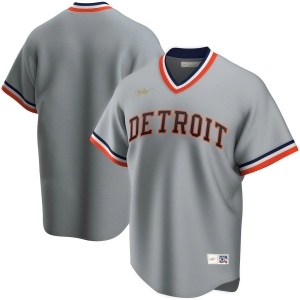 Men's Gray Road Cooperstown Collection Team Jersey