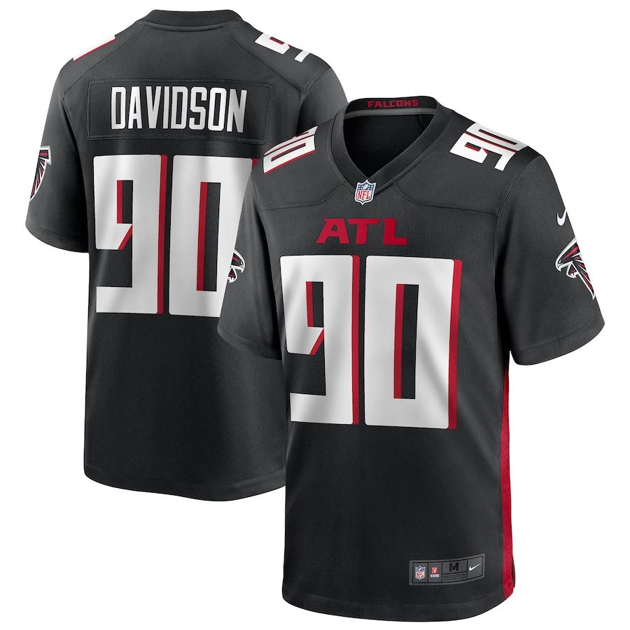 Men's Marlon Davidson Black Player Limited Team Jersey