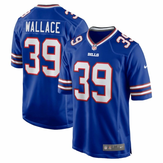 Men's Levi Wallace Royal Player Limited Team Jersey