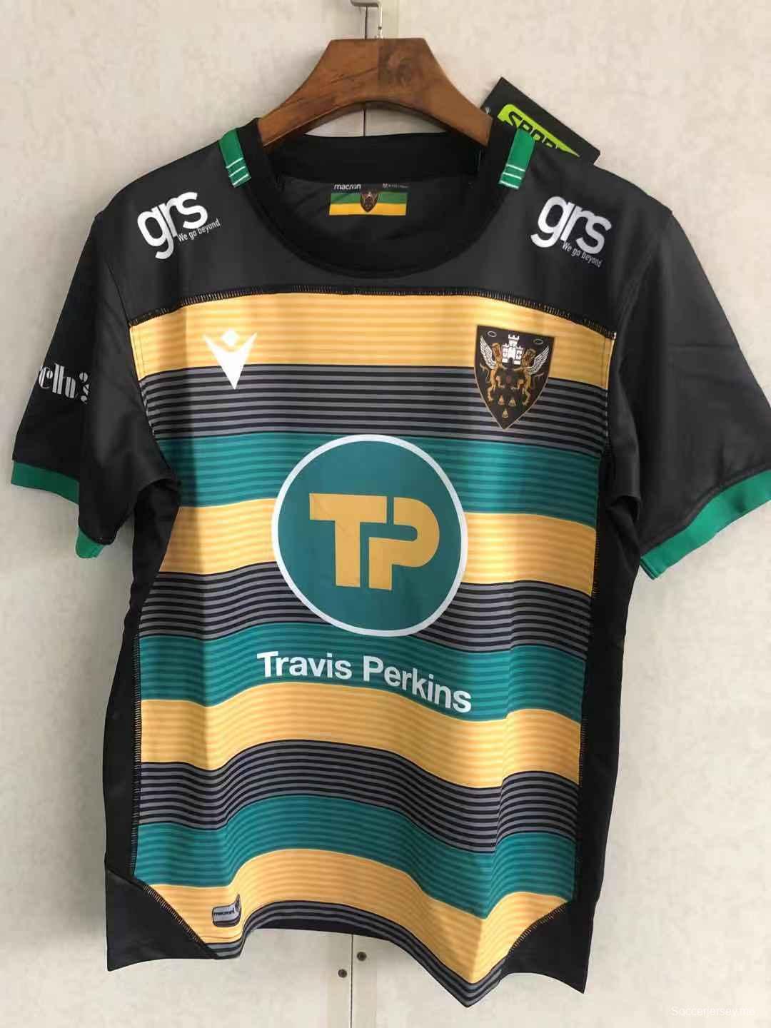 Northampton Saints 2021 Men's Home Rugby Jersey