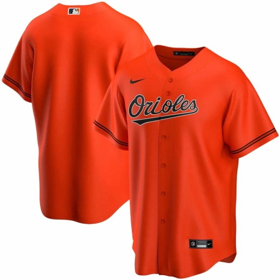 Men's Orange Alternate 2020 Team Jersey