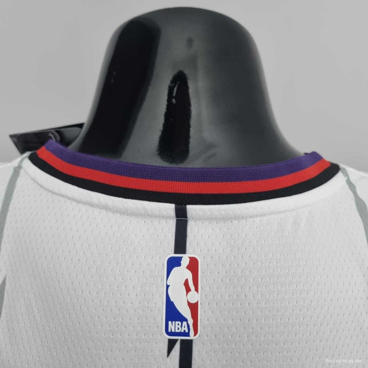 قميص فريق تورونتو رابتورز تورونتو رابتورز فافليت #23 أبيض من دوري كرة السلة الأمريكي للمحترفين
