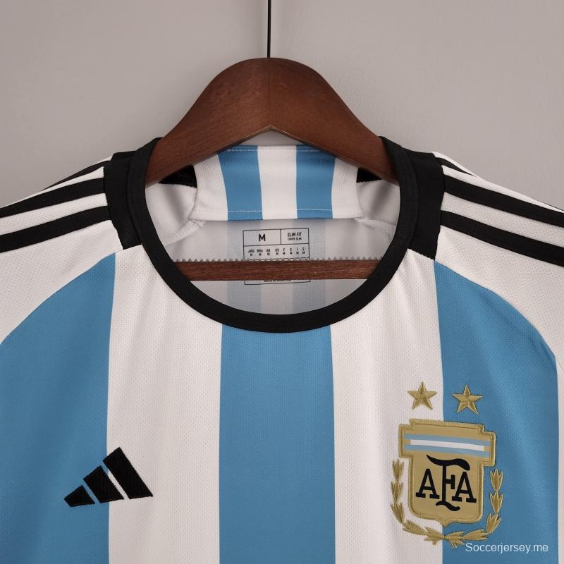2022 قميص منتخب الأرجنتين 2022 لكرة القدم الأساسي
