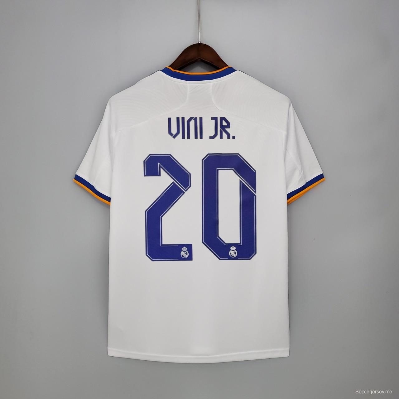 21/22 النسخة النهائية لريال مدريد 21/22 قميص ريال مدريد لكرة القدم الأساسي
