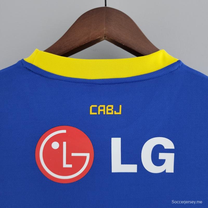 قميص بوكا جونيورز 10/11 ريترو 10/11 كرة القدم الأساسي
