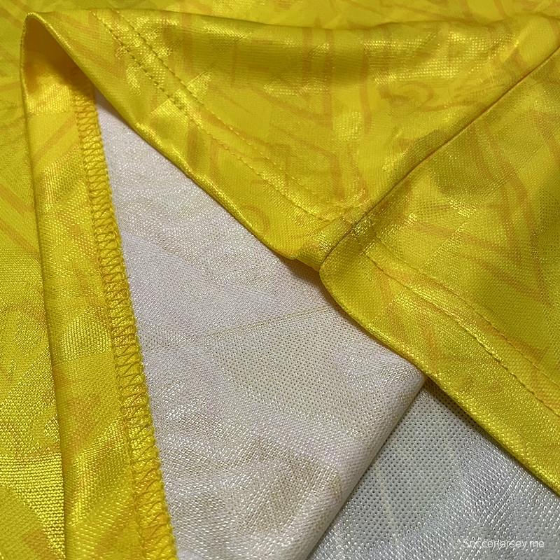 قميص منتخب البرازيل القديم 91/93 ريترو 91/93 لكرة القدم الأساسي
