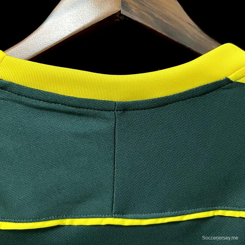 قميص حارس المرمى البرازيلي 1998 ريترو 1998
