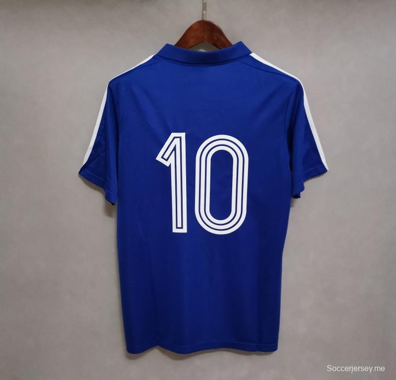 قميص منتخب فرنسا لكرة القدم الفرنسي القديم 1984 ريترو 1984
