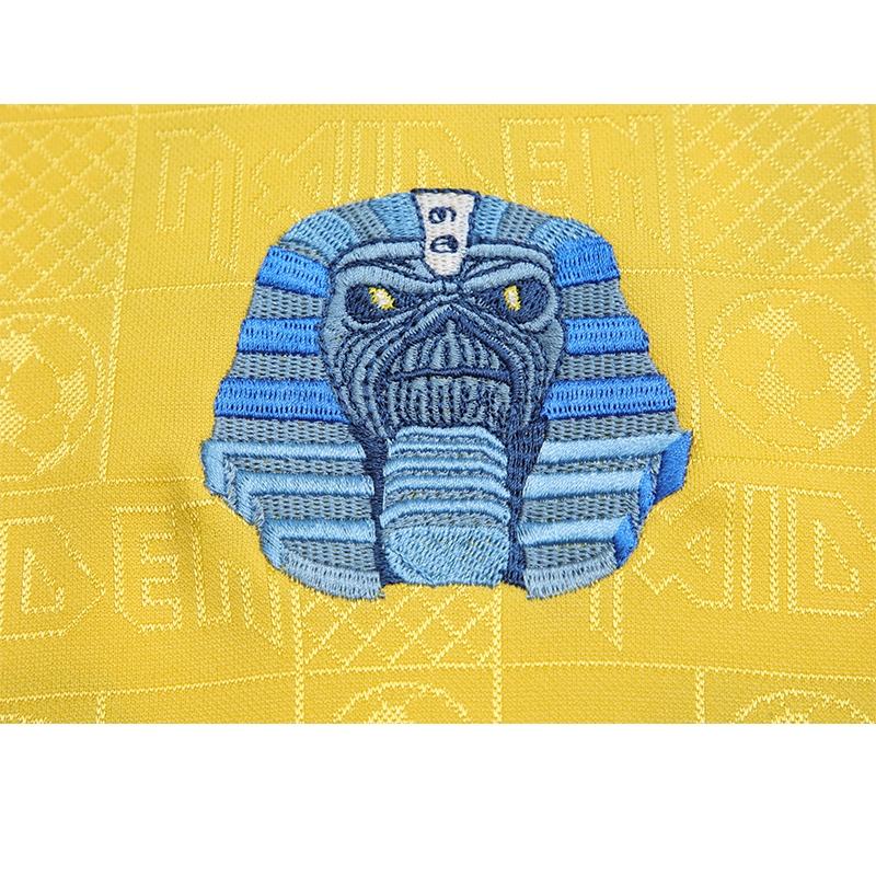 قميص أصفر ريترو 2018 وست هام يونايتد × آيرون مايدن مايدن
