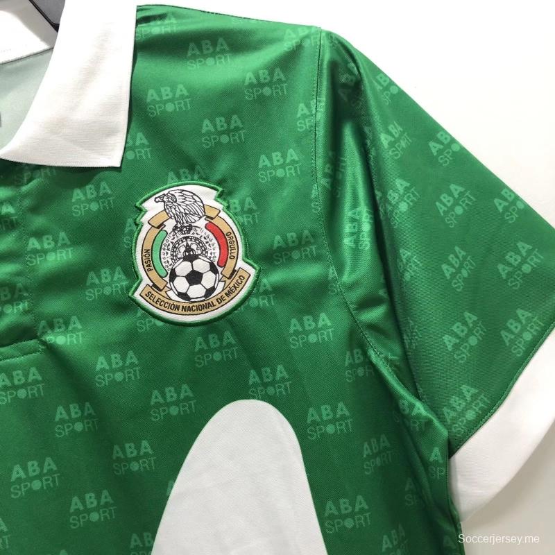 قميص المنتخب المكسيكي لكرة القدم المكسيك 1995 ريترو 1995
