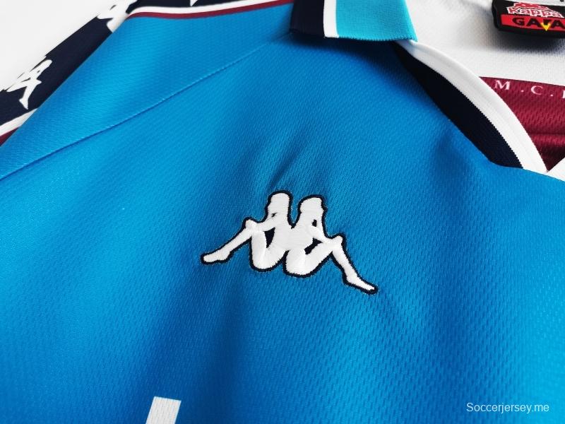 قميص فريق مانشستر سيتي لكرة القدم القديم لموسم 1997/99 1997/99
