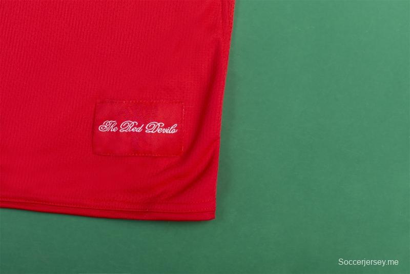 قميص مانشستر يونايتد الرجعية 07/08 ريترو 07/08 قميص مانشستر يونايتد الرئيسي لكرة القدم
