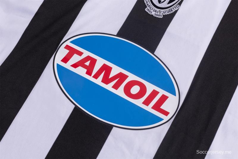 قميص كرة القدم الأساسي ليوفنتوس 05/06 ريترو 05/06
