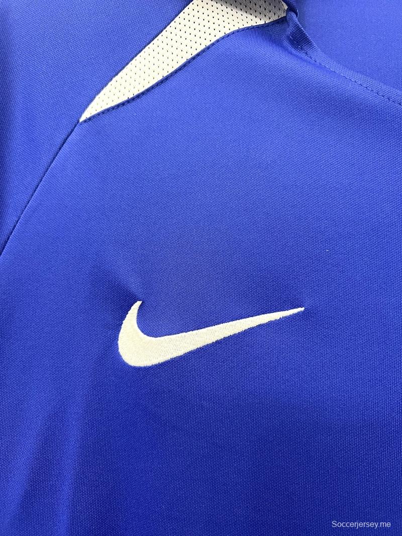 قميص كرة قدم البرازيل 2002 ريترو 2002 خارج الديار
