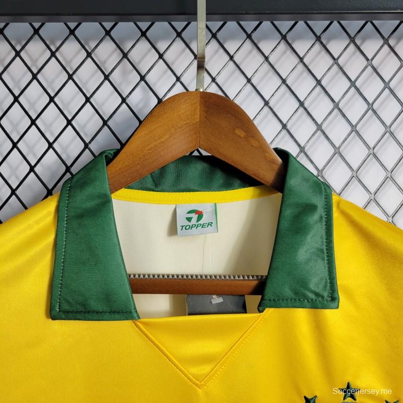 قميص منتخب البرازيل القديم 1988/1990 ريترو
