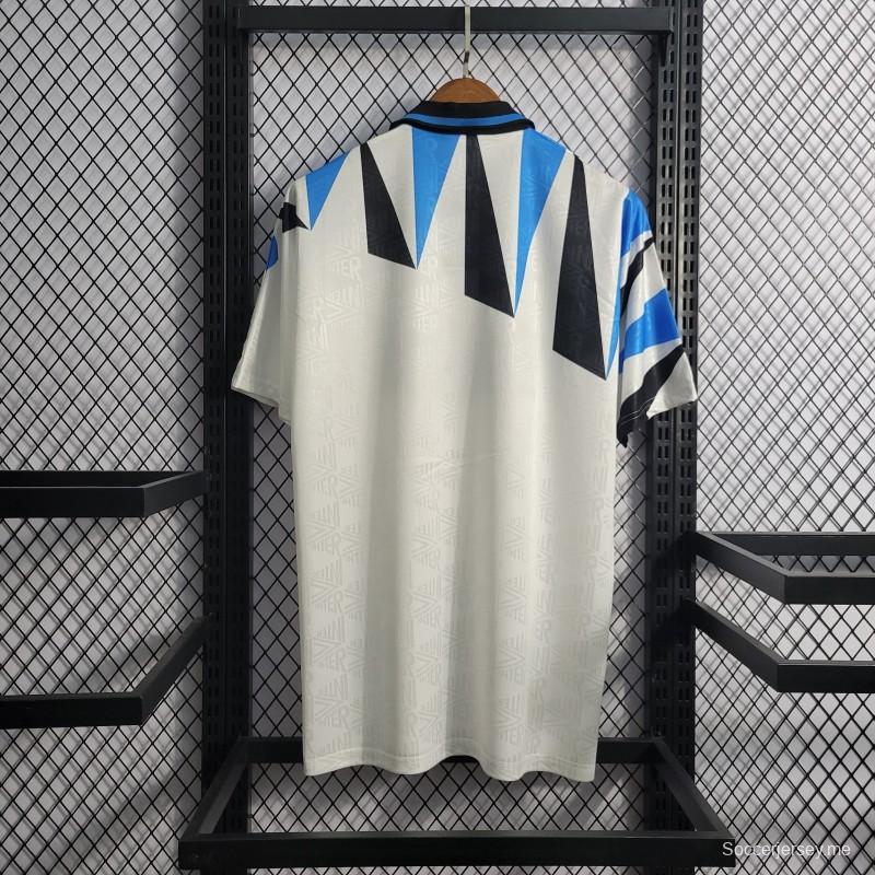 قميص انتر ميلان 92/93 ريترو ميلان 92/93 ابيض
