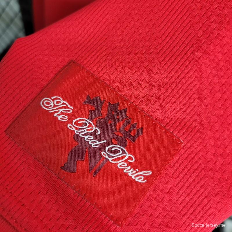 قميص مانشستر يونايتد الرجعية 07-08 نسخة دوري أبطال أوروبا لمانشستر يونايتد الرجعية
