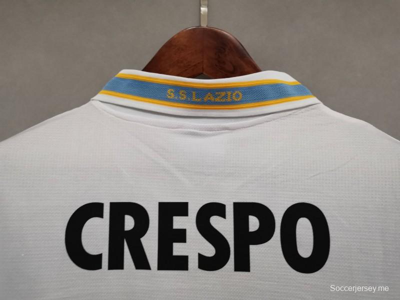 قميص لاتسيو 00-01 ريترو 00-01 خارجي
