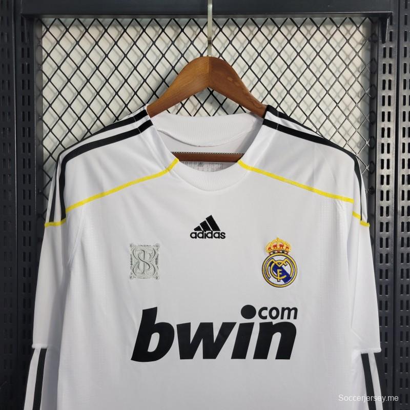 قميص ريترو بأكمام طويلة 09/10 ريال مدريد 09/10 ريال مدريد

