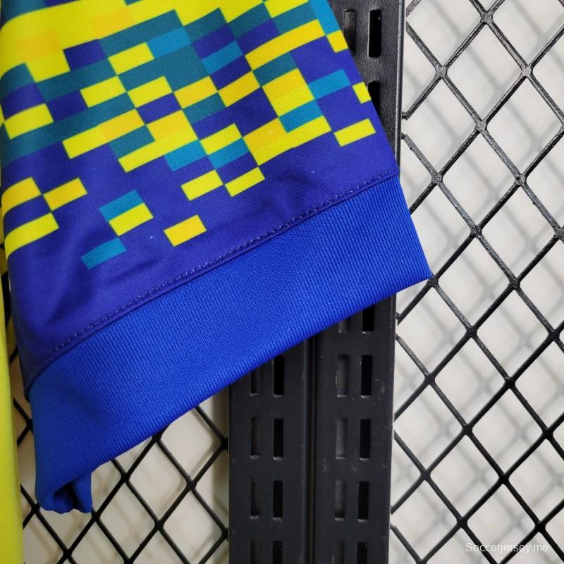 قميص فلامنجو فلامنجو الثالث الأصفر القديم 17-18
