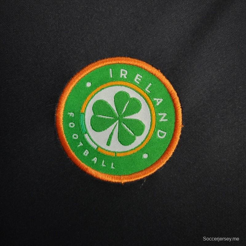 2023 كيدز أيرلندا 2023 قميص أيرلندي أسود
