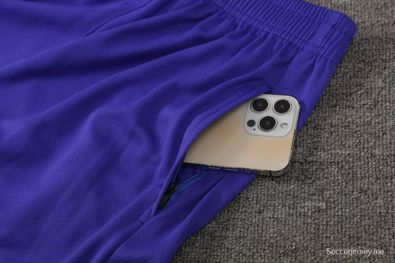 24/25 انتر ميلان أزرق قصير الأكمام أزرق جريسي + شورت أزرق
