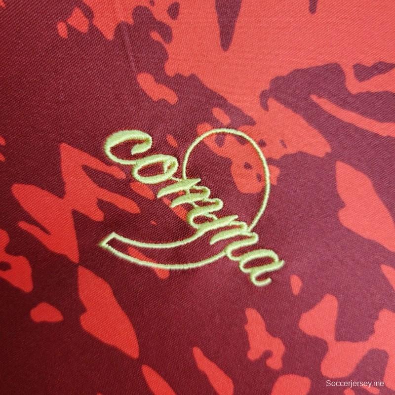 2024 قميص البرتغال فاصلة حمراء خاصة 2024
