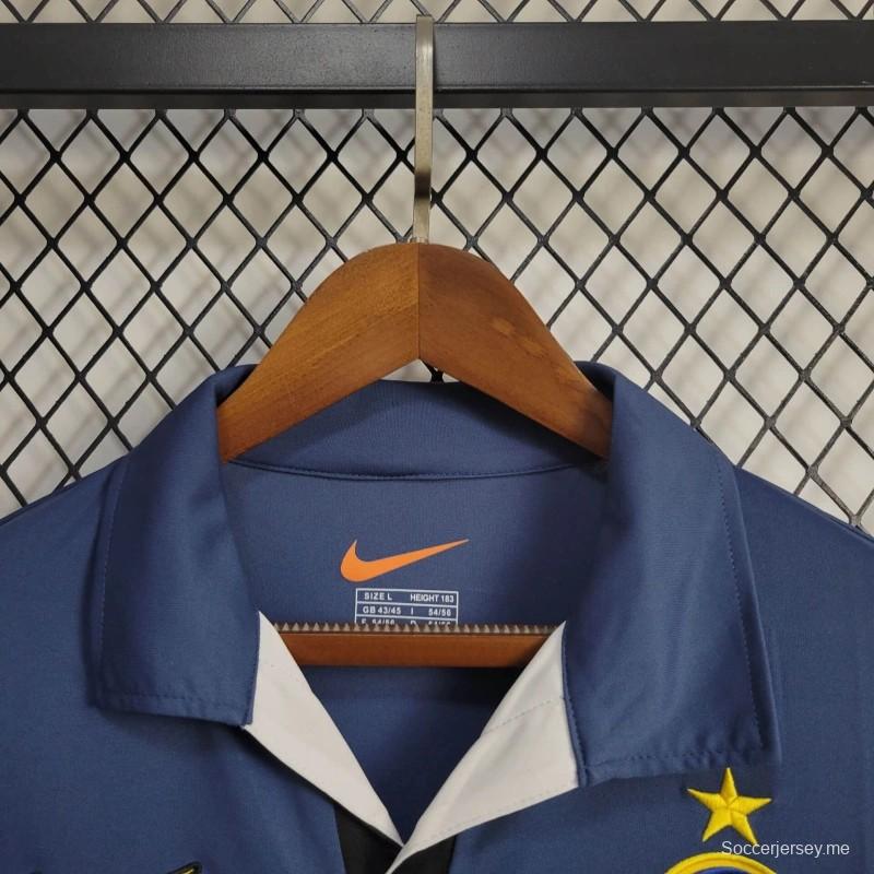 قميص أزرق ريترو 98/99 إنتر ميلان الثالث الأزرق
