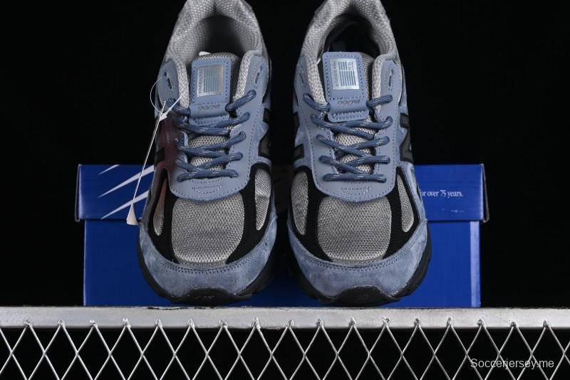 New Balance 990 Series Premium USA-Made Retro Running Shoes with Carbon Midsole - U990BB4