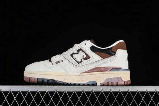 New Balance BB550 Series Leather Unisex Casual Running Shoes - BB550VGC